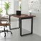 Flash Furniture Redmond 48x30 Conf Tbl w/1in. Thick Dbl Sided Laminate Tbl Top w/PVC and U-Frame Steel Bse, Walnut MT-M4830-WLT-UBF-GG - alternate 2